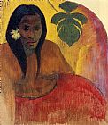 Tahitian Woman by Paul Gauguin